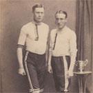 Two athletes